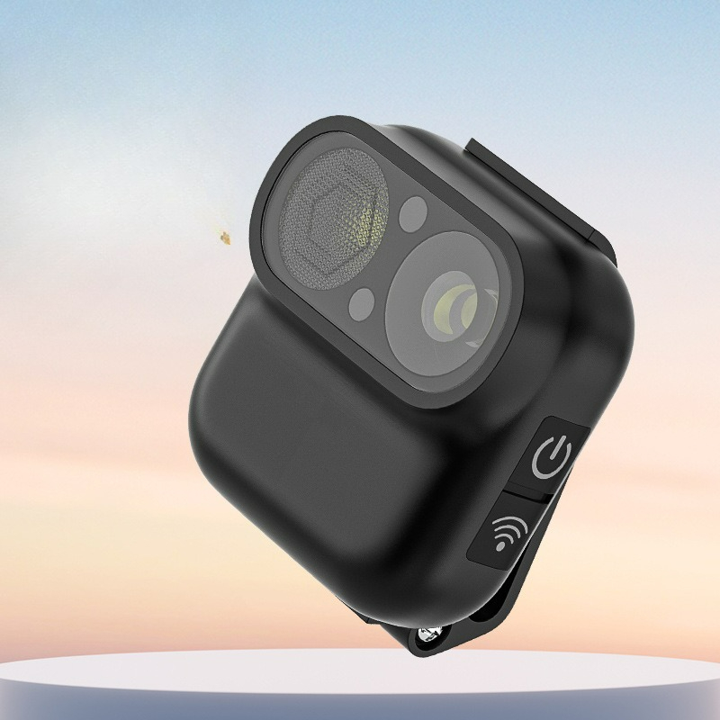 Outdoor Lighting And Camera - 高輝度ヘッドランプ、カメラ型、防水、充電式、長いバッテリー寿命、屋外用ヘッドマウントフィッシングセンサーライト