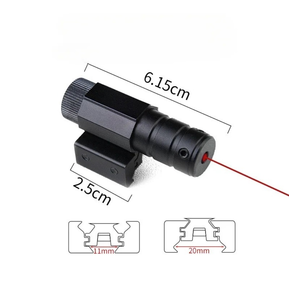 Outdoor Lighting Up And Down - 11mm 20mm レールマウントターゲットポインター 805 レッドドットガイドライト 上下左右調整可能