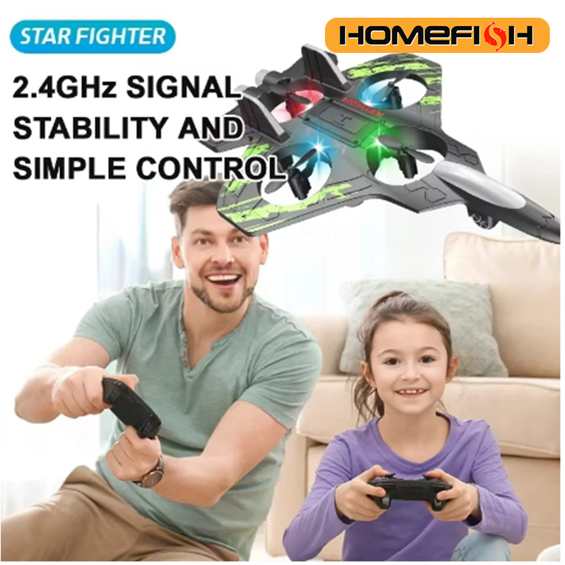 Outdoor Lighting Remote Control - ホームフィッシュ 2.4G リモコン戦闘機 電動フォームグライダー スタントタンブリングUAV ホバリングヘリコプター