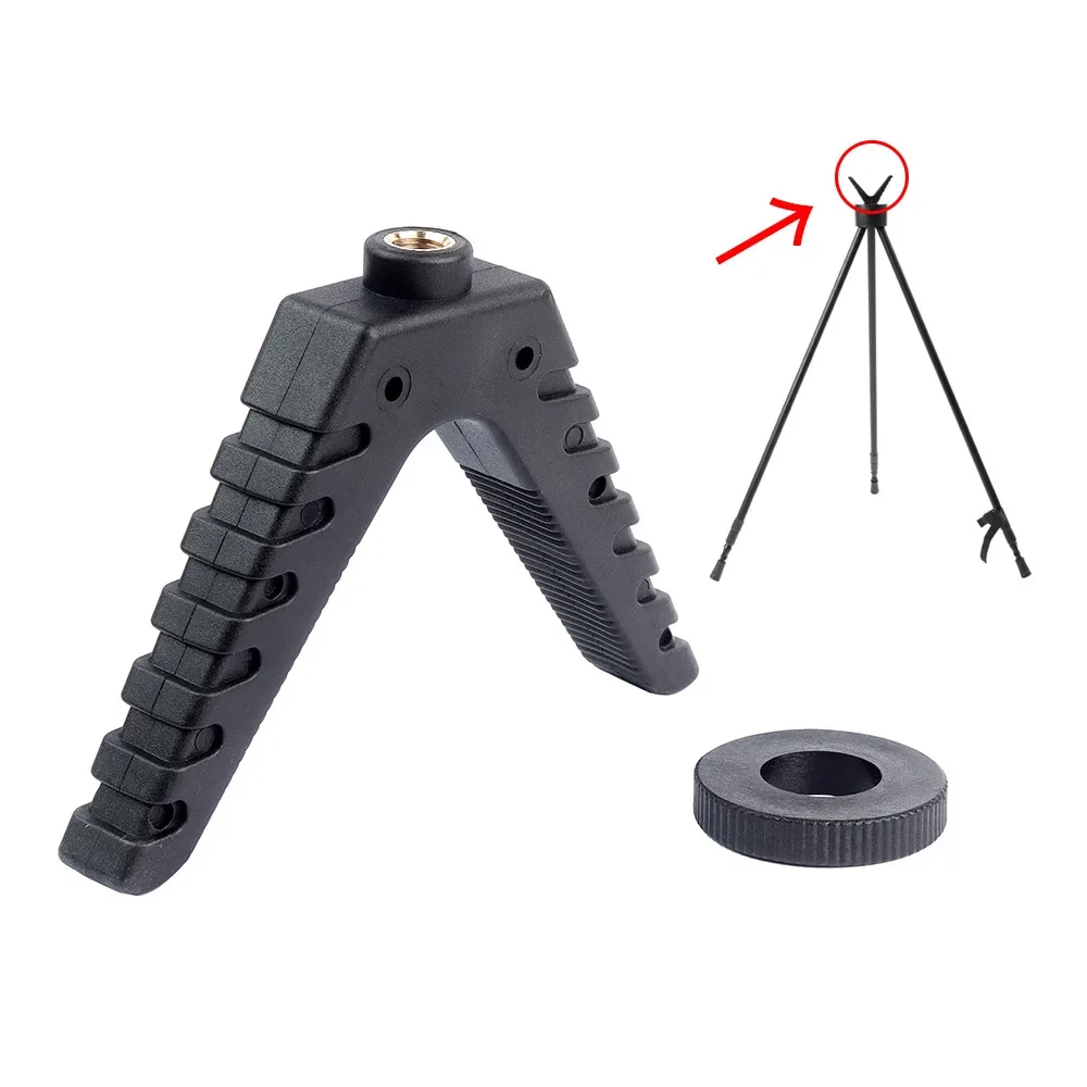 Outdoor Lighting And Camera - V字型ヨークスティックラックレストカメラ三脚アウトドアキャンプライト拡張スタンドおもちゃの銃アクセサリーツール
