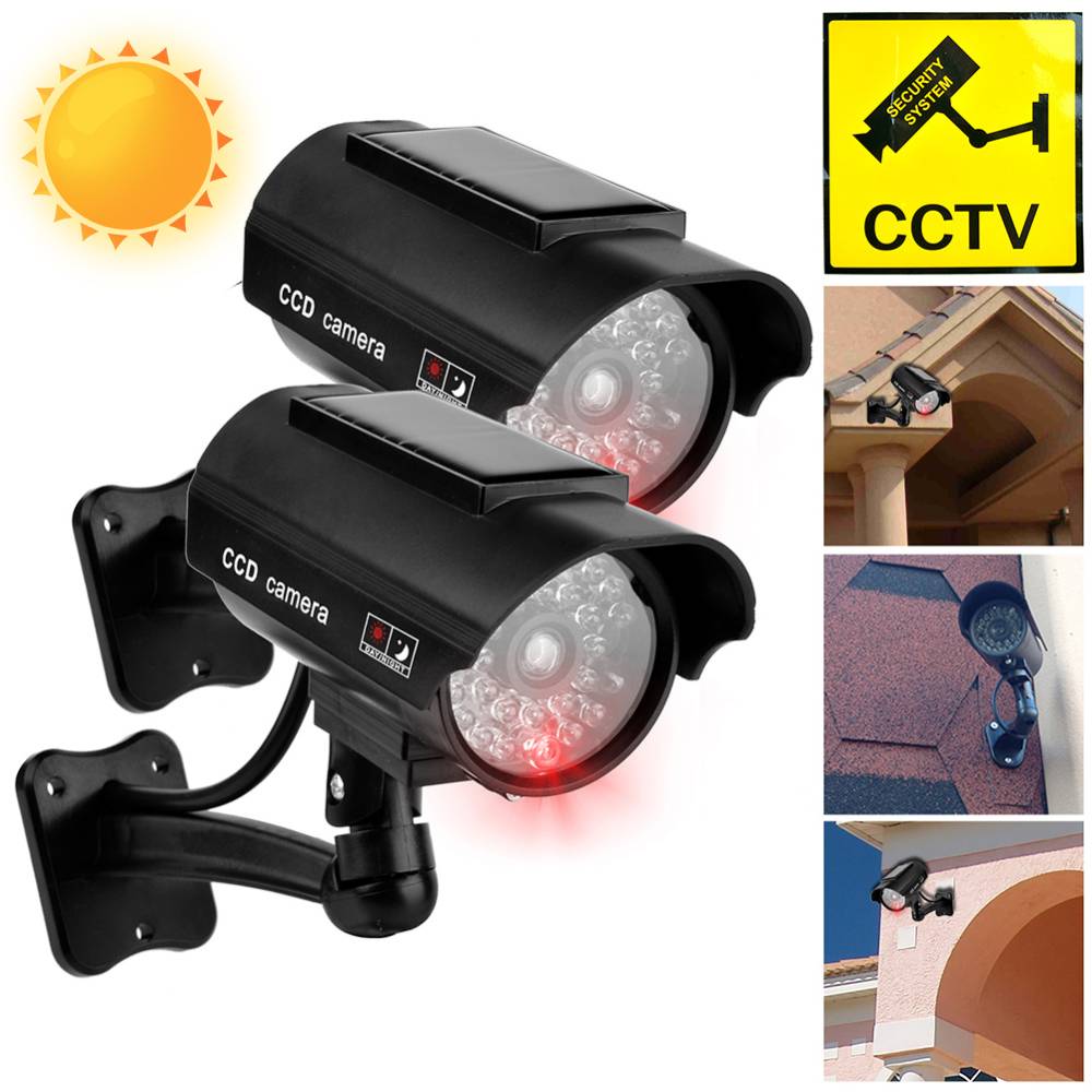 Outdoor Lighting And Camera - 屋外ソーラーシミュレーションカメラ,防水ダミーカメラ,CCTV監視,家庭用,LEDライト点滅