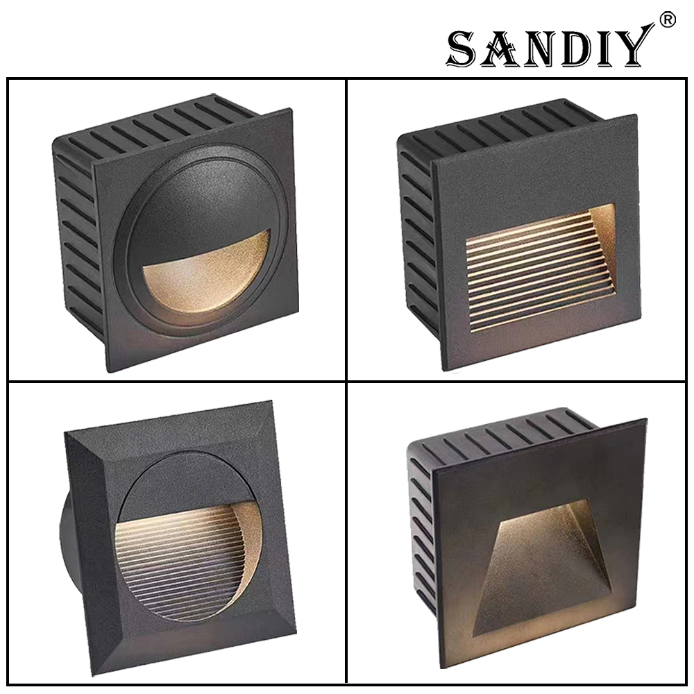 SANDIY 埋め込み式屋外壁取り付け照明器具 低電圧 スク - Outdoor Lighting Up And Down のレビューと価格