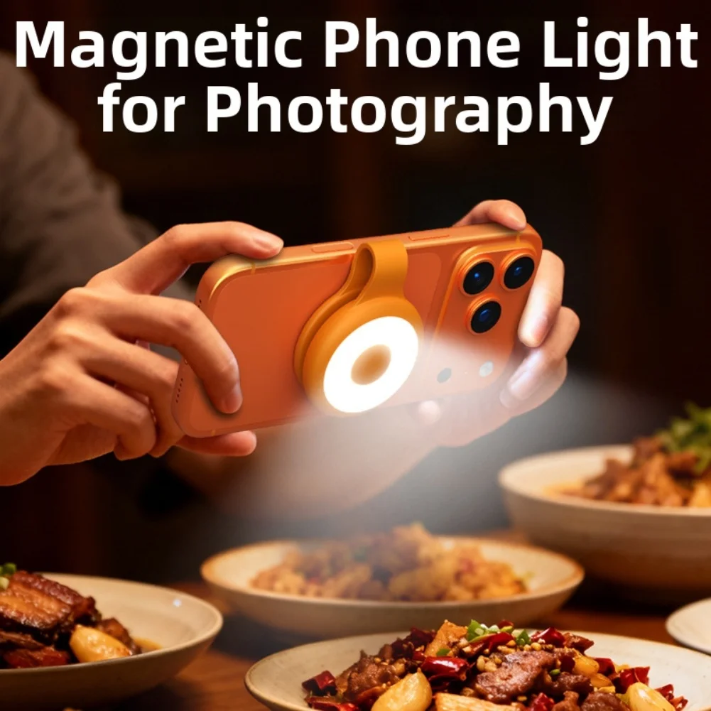 USB充電式スマホ用フィルライト 5モード マグネットクリッ - Outdoor Lighting And Camera のレビューと価格