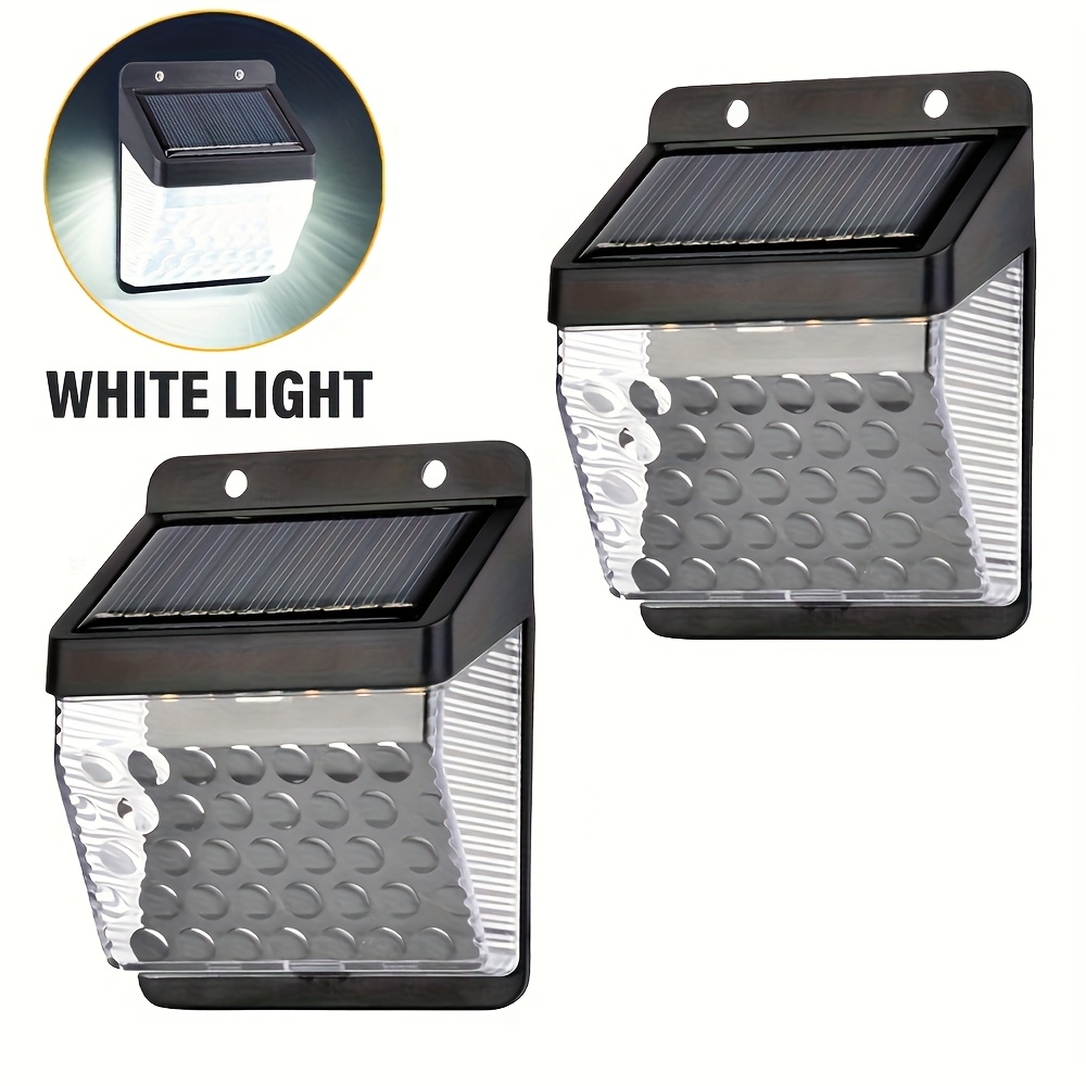 LED ソーラーライト PIR モーションセンサーウォールラ - Wall Lighting Outdoor のレビューと価格