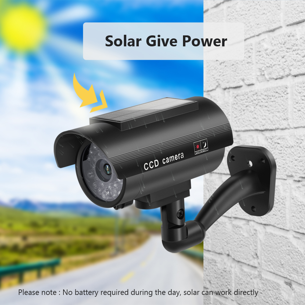 太陽電池パネルシミュレーション監視カメラ、屋外ダミーカメラ、 - Outdoor Lighting And Camera のレビューと価格