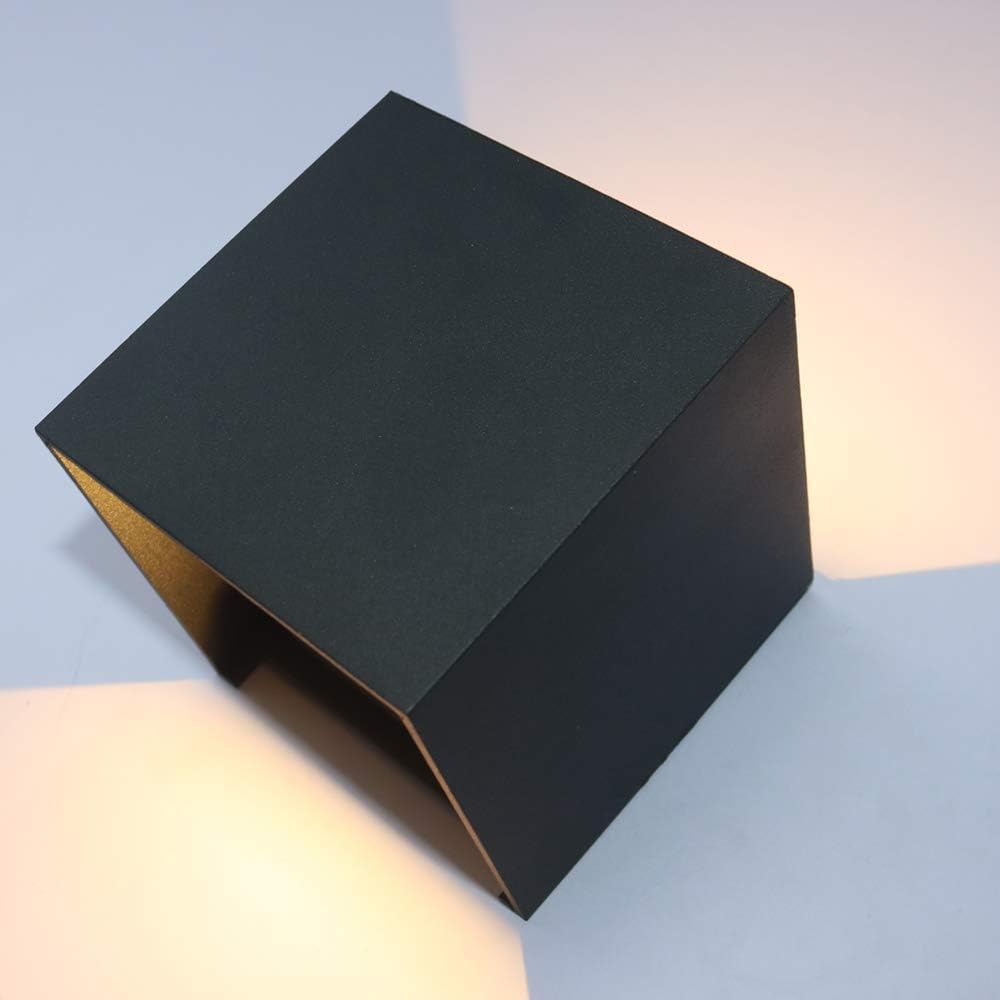 LEDウォールランプ 7W 電球色/昼白色 防水 屋内外兼用 - Outdoor Lighting Up And Down のレビューと価格