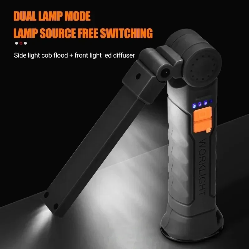 ポータブル COB LED 懐中電灯 USB 充電式ワークラ - Outdoor Lighting Bollards のレビューと価格