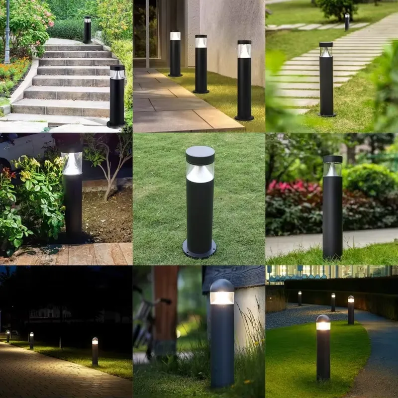 3/7/12W モダンアルミ製LEDボラードライト 防水IP - Outdoor Lighting Bollards のレビューと価格