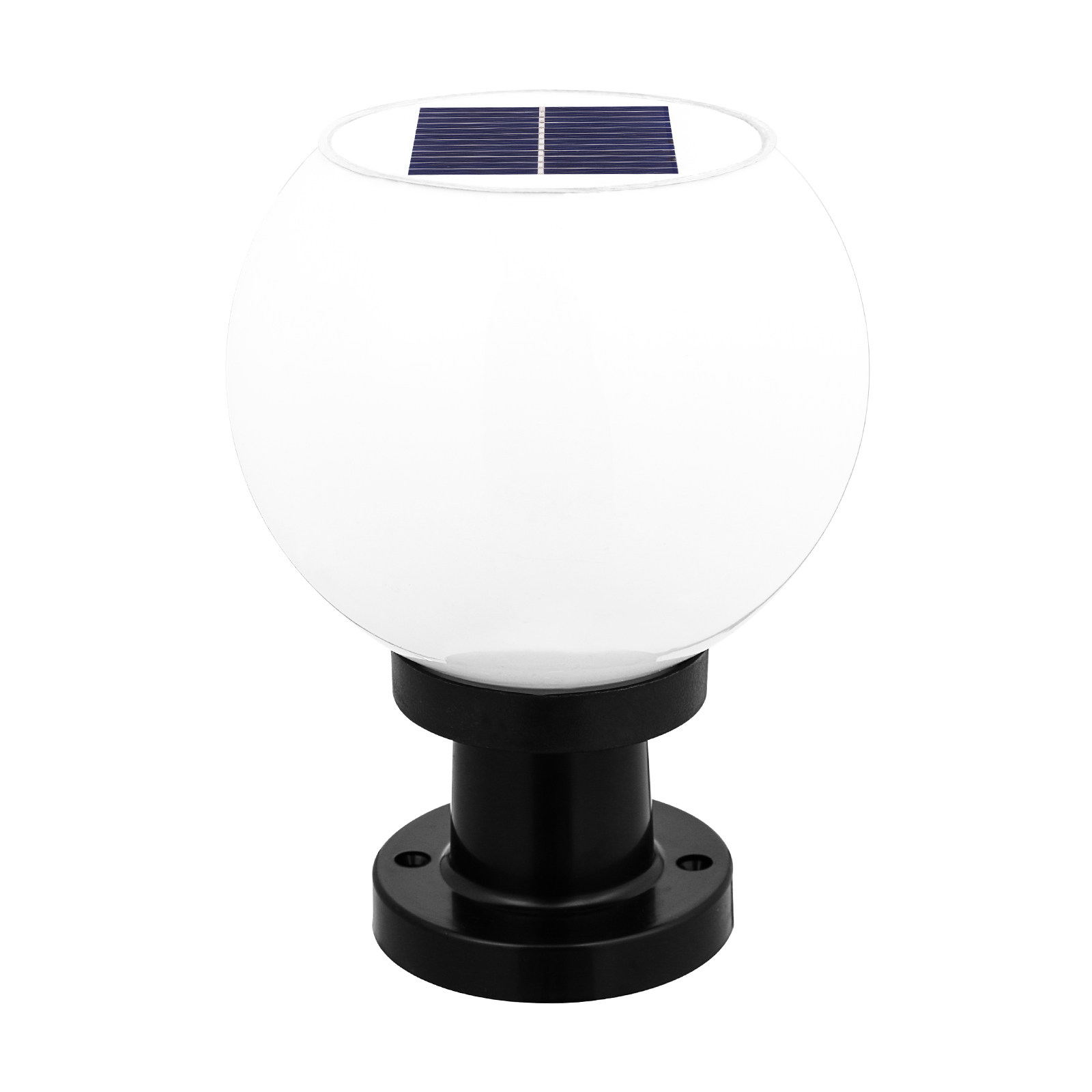 丸型LEDソーラーウォールピラーランプ 屋外防水ガーデンライ - Wall Lighting Outdoor のレビューと価格