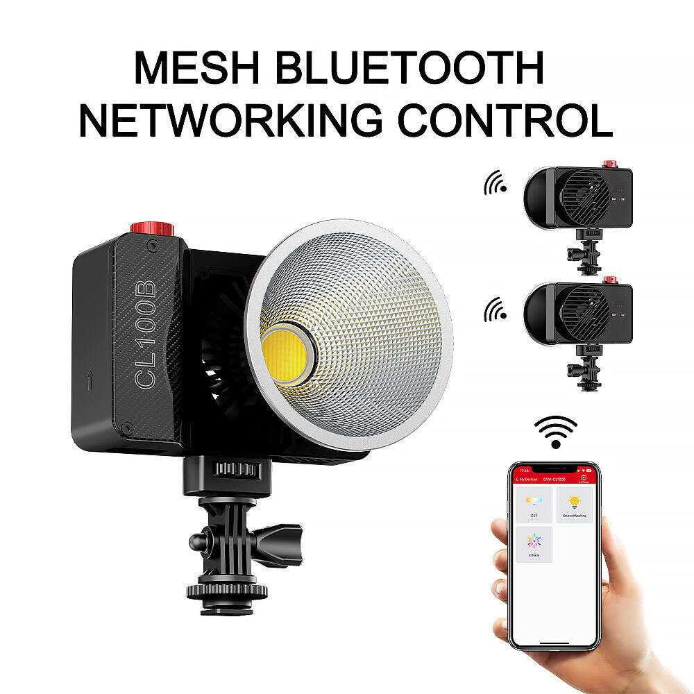 GVM CL100B ポータブル二色LEDモノライト 100 - Outdoor Lighting For Photography のレビューと価格