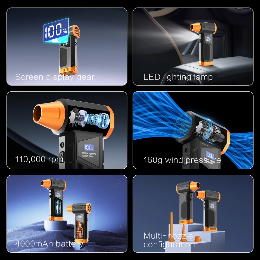 【2026年新製品】ブラシレスワイヤレスジェットファンターボ - Outdoor Lighting Under Eaves のレビューと価格