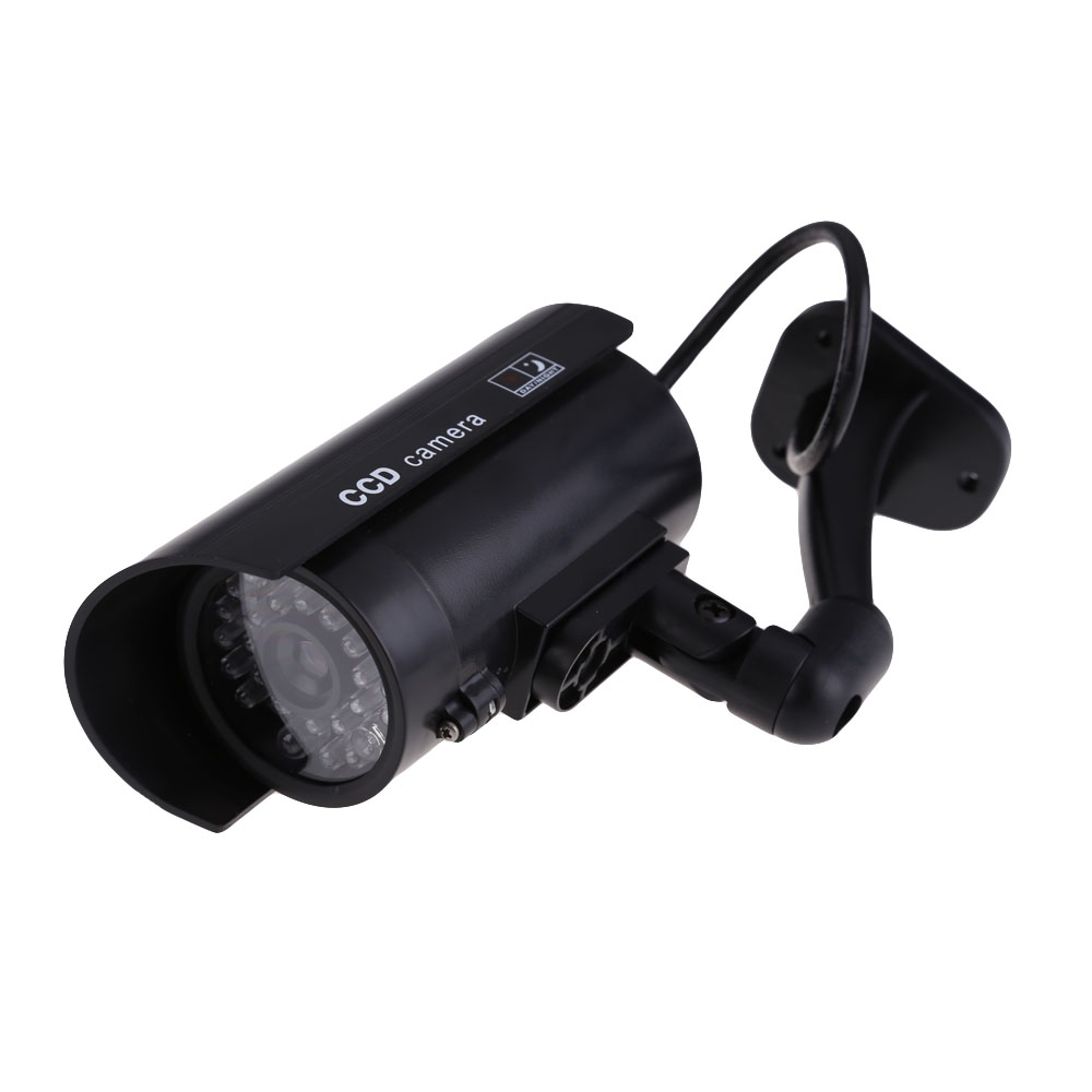 偽監視カメラ 盗難防止 ダミーカメラ LEDライト点滅機能付 - Outdoor Lighting And Camera のレビューと価格