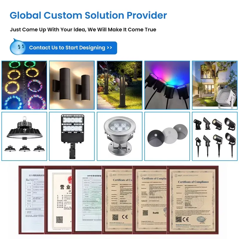 COBチップLEDボラードライトIP65防水AC電源屋外ガー - Outdoor Lighting Bollards のレビューと価格