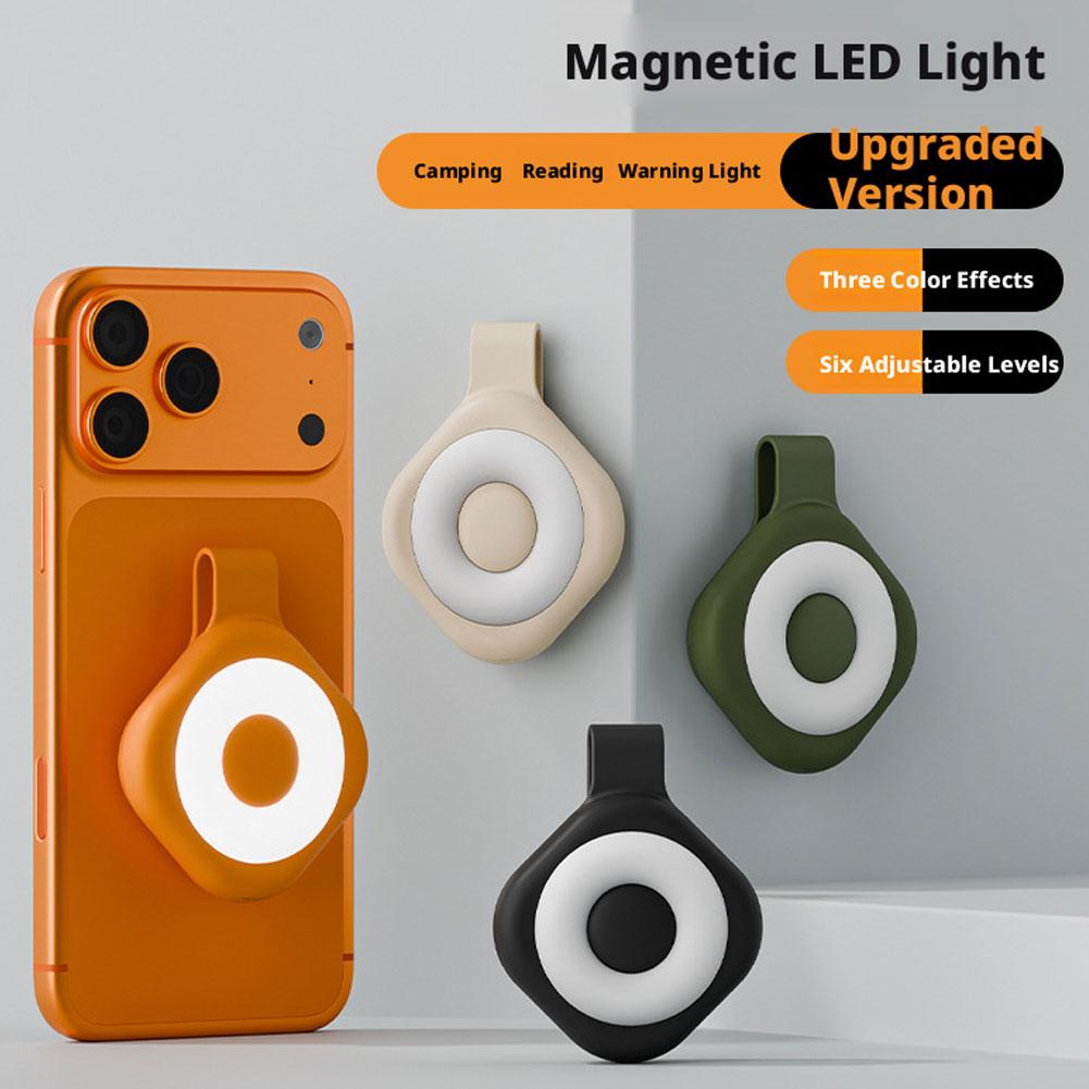 充電式磁気携帯電話フィルライトポータブル襟クリップナイトライ - Outdoor Lighting For Photography のレビューと価格