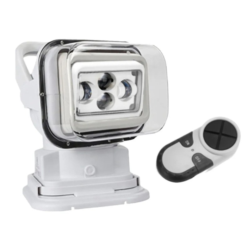 LEDサーチライト、60W 12V24Vリモコン付き360度 - Outdoor Lighting Remote Control のレビューと価格