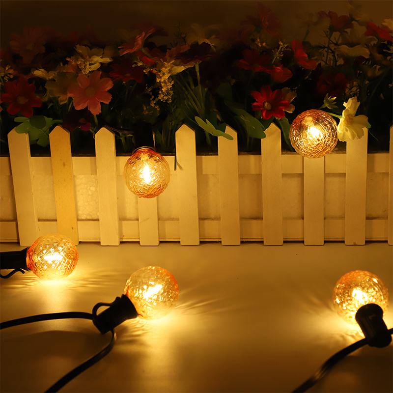15/20M G40 アイスダイヤモンドストリングライト防水 - String Light Bistro のレビューと価格