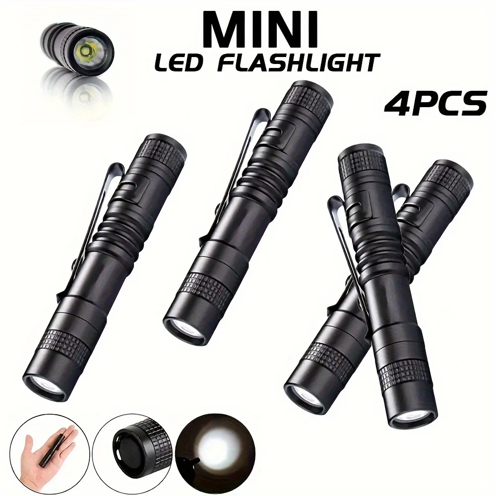 1-4 個ミニポータブル LED ペンライトポケット超高輝度 - Outdoor Lighting Bollards のレビューと価格