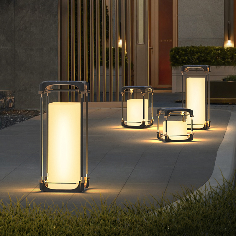 発光フロアランプ 庭用ソーラーLED屋外照明 非ソーラーラン - Outdoor Lighting Art のレビューと価格