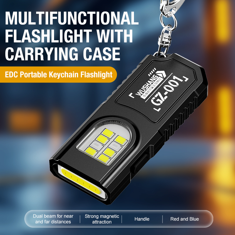 ポータブルキーホルダー LED COB 懐中電灯 USB 充 - Outdoor Lighting Electric のレビューと価格