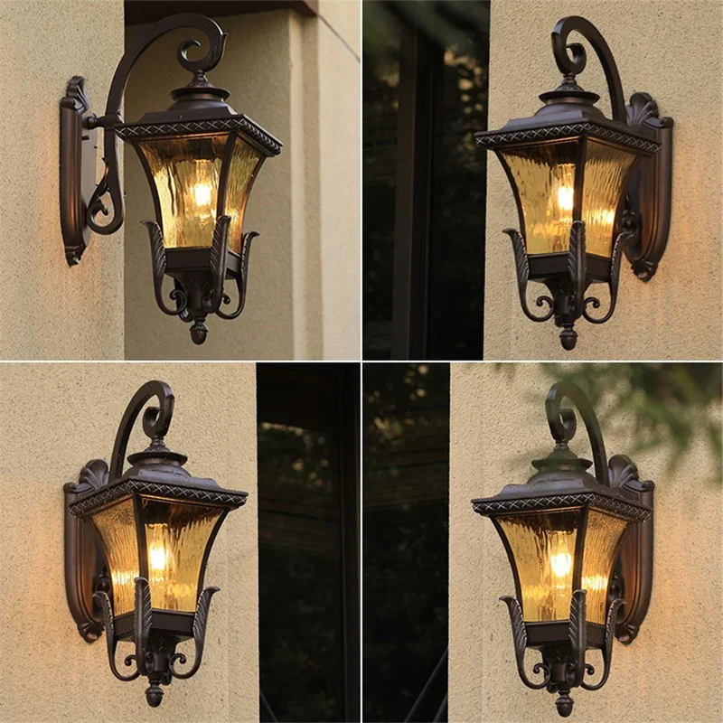 ヴィラコミュニティヨーロピアンスタイル屋外ウォールライト防水 - Outdoor Lighting Up And Down のレビューと価格