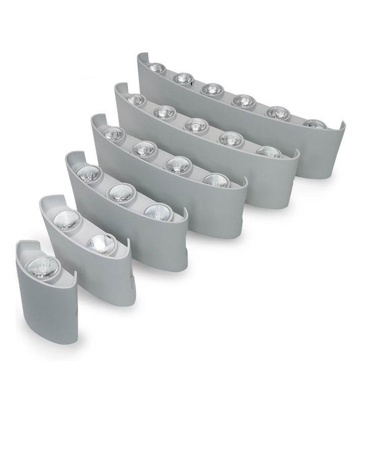 現代の主導壁ランプ屋外階段照明器具ベッドサイドロフトリビング - Outdoor Lighting Up And Down のレビューと価格