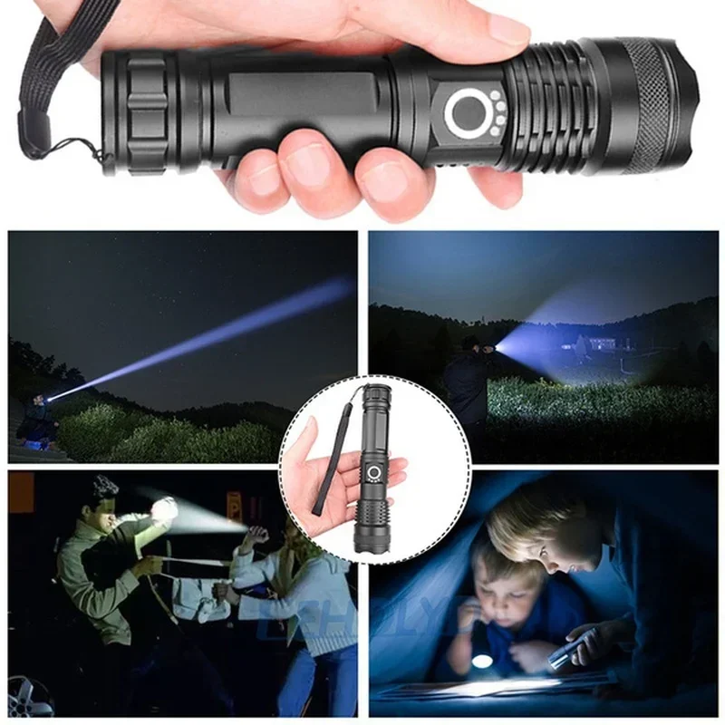 ハイパワー XHP70 LED 懐中電灯 USB-C 充電式 - Outdoor Lighting Bollards のレビューと価格