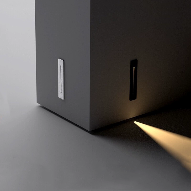 屋外防水 3 ワットフットランプ廊下階段廊下コーナービームの - Outdoor Lighting Up And Down のレビューと価格