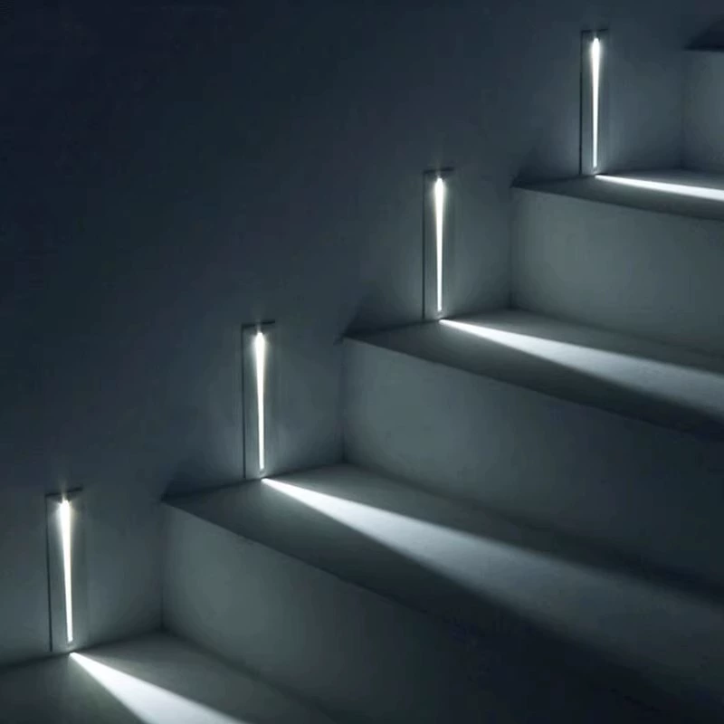 屋外防水 3 ワットフットランプ廊下階段廊下コーナービームの - Outdoor Lighting Up And Down のレビューと価格